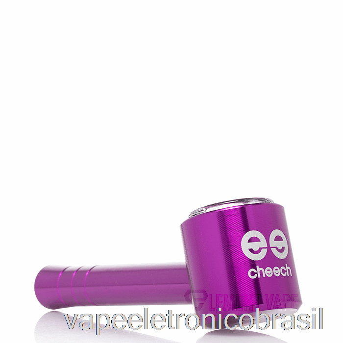 Vape Recarregável Cheech Metal Encapsulado Tubo De Mão Sherlock Roxo